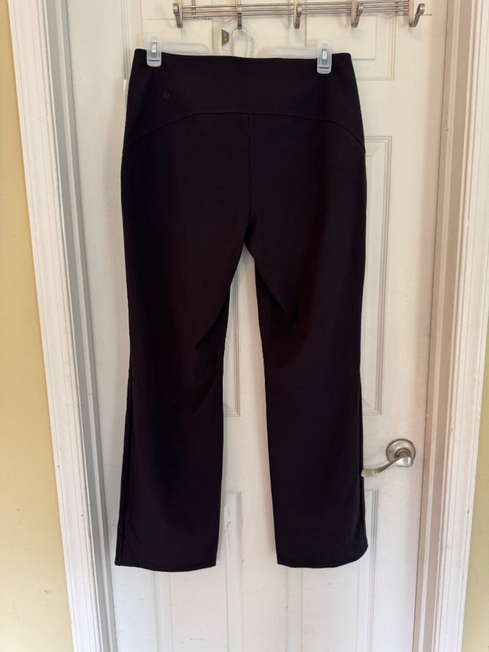 Lululemon Smooth Fit Pull-On High-Rise Pant Trouser Black NEW Pockets Luxtreme - Picture 8 of 12